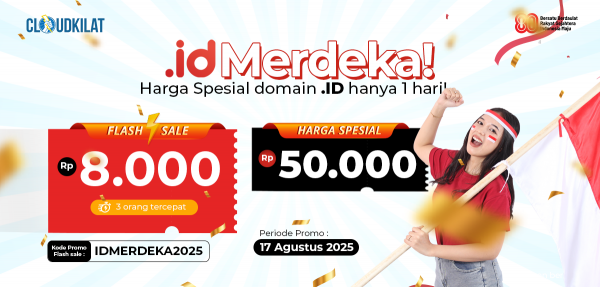 Cuma 24 Jam: Domain .ID Mulai Dari Rp 8.000!